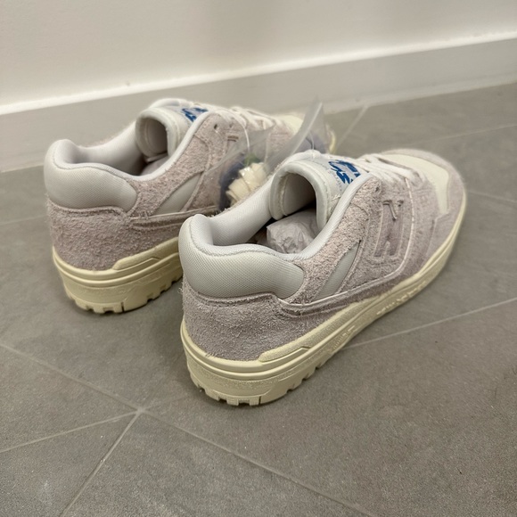 New Balance x Aime Leon Dore 550 Sneakers Gray Suede white blue 6.5 NIB - Picture 5 of 8